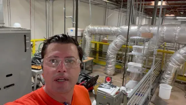 Video poster from the SDC Technologies chiller dismantling project