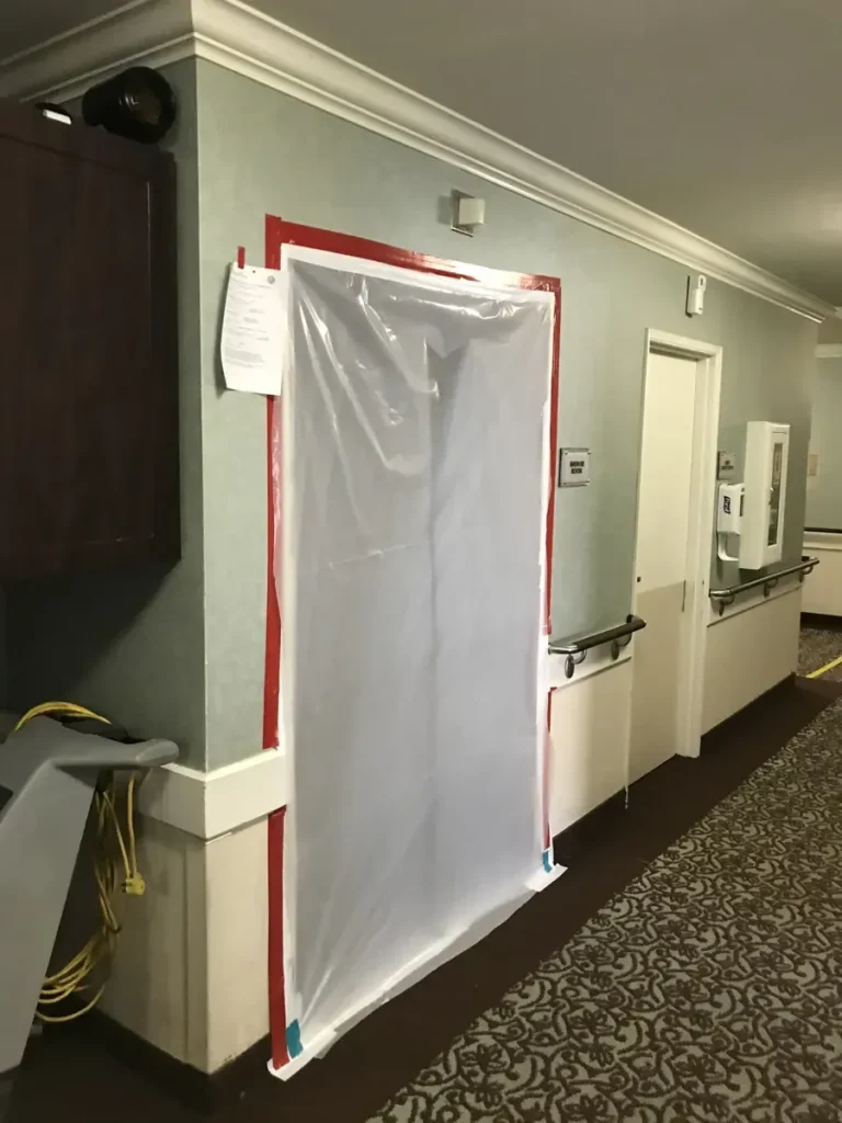 Protected corridor access at Crystal Cove Care Center