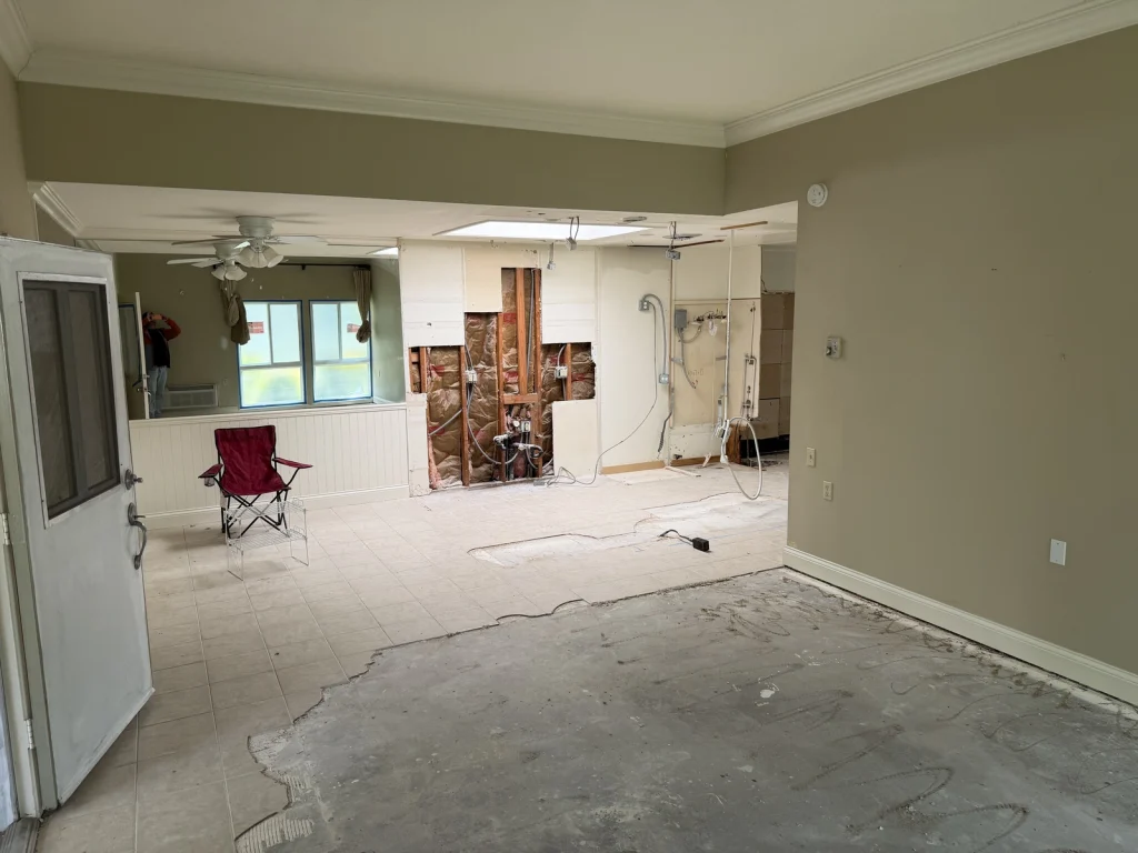 Existing living area — February 23, 2026 at Laguna Woods.